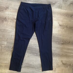 RHONE Dark Blue Dress Pants